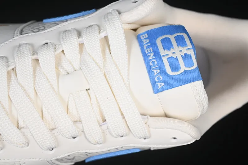 All categories Nk Air Force 1 Air Force series Nk Air Force 1 Low Air Force low-top Nike Air Force 1'07 Low Balenciaga co-branded white blue gold Air Force 1 low-top casual sneakers YF9511-803
